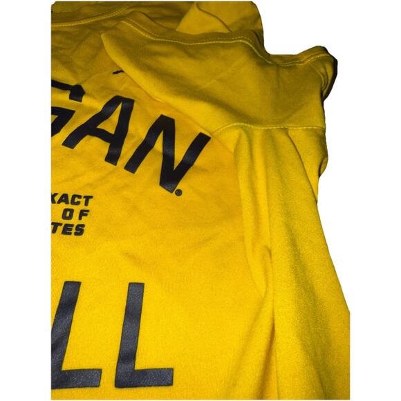 Nike Dri Fit Michigan Wolverines Short Sleeve T Shirt Mens Large - Picture 7 of 8